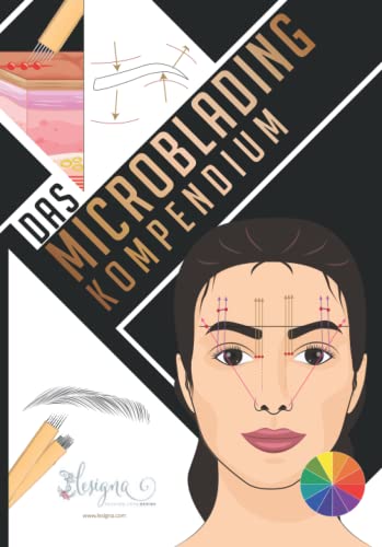Das Microblading Kompendium: 145 Seiten voller Fachwissen und Tipps über das Microblading inkl. Übungsaufgaben.