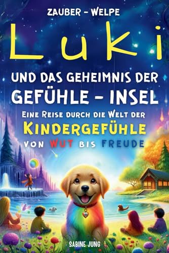Zauber-Welpe Luki und das Geheimnis der Gefühle-Insel. Eine Reise durch die Welt der Kindergefühle von Wut bis Freude. von Independently published