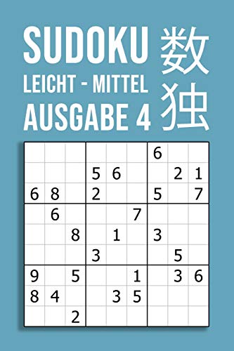 SUDOKU leicht - mittel | Ausgabe 4: 220 Rätsel auf 110 Seiten in Reisegröße ca. DIN A5 | Für Einsteiger und Kenner