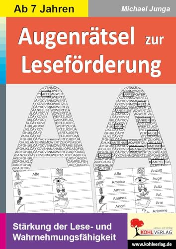 Augenrätsel zur Leseförderung: Stärkung der Lese- und Wahrnehmungsfähigkeit