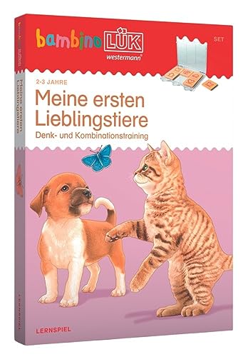 bambinoLÜK - Set Lieblingstiere: 2/3 Jahre (bambinoLÜK-Sets: Kasten + Übungsheft/e)