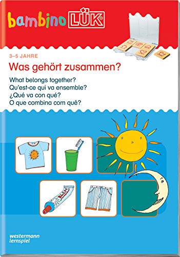 bambinoLÜK: 3/4/5 Jahre Was gehört zusammen: Für Kinder ab 3 J (bambinoLÜK-Übungshefte: Kindergarten)