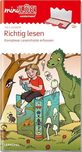 miniLÜK: 1./2. Klasse - Deutsch Verstehendes Lesen (miniLÜK-Übungshefte: Deutsch) von Westermann Lernwelten