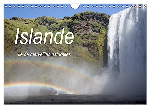 Islande île de merveilles naturelles (Calendrier mural 2025 DIN A4 vertical), CALVENDO calendrier mensuel: La beauté et la diversité époustouflante de la nature islandaise.