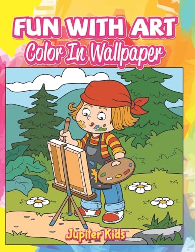 Fun With Art: Color In Wallpaper Fun With Art: Color In Wallpaper von Jupiter Kids