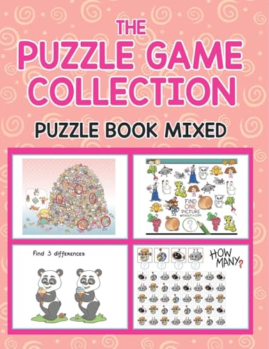 The Puzzle Game Collection: Puzzle Book Mixed The Puzzle Game Collection: Puzzle Book Mixed von Jupiter Kids