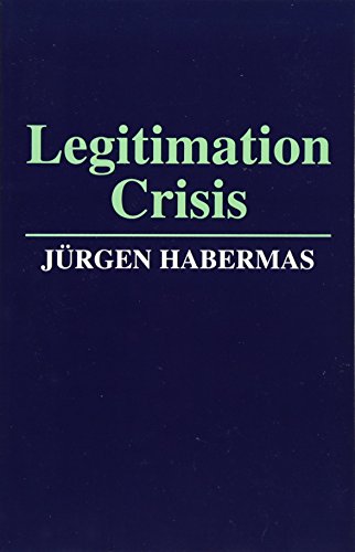Legitimation Crisis von Blackwell Publishers