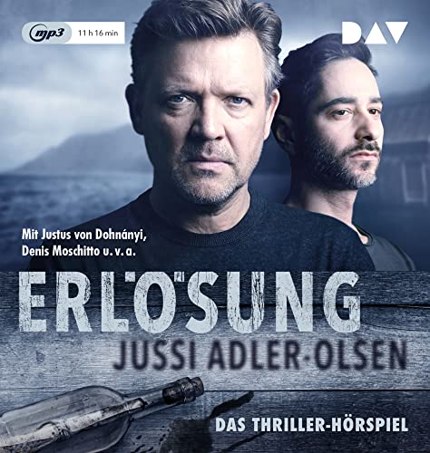 Erlösung – Carl Mørck, Sonderdezernat Q, Fall 3: Ungekürztes Hörspiel mit Justus von Dohnányi, Denis Moschitto u.v.a. (1 mp3-CD) (Carl-Mørck-Reihe - die Hörspiele)