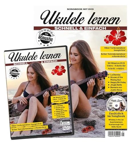 Ukulele lernen - schnell & einfach: Songbook mit DVD von PPV Medien