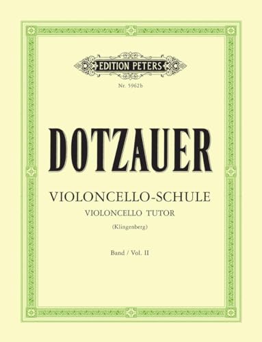 Violoncello-Schule - Band 2: Zweite bis fünfte Lage (Grüne Reihe Edition Peters)