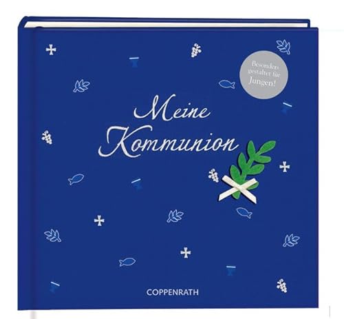 Meine Kommunion Festlich (blau): Eintragalbum