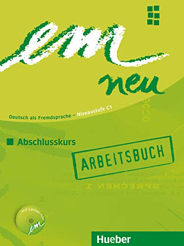 em neu 2008 Abschlusskurs: Deutsch als Fremdsprache / Arbeitsbuch mit Audio-CD von Hueber