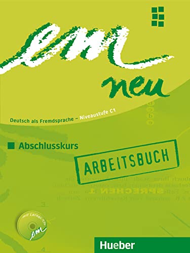 em neu 2008 Abschlusskurs: Deutsch als Fremdsprache / Arbeitsbuch mit Audio-CD von Hueber