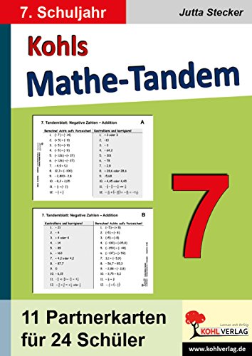 Kohls Mathe-Tandem 7: Partnerrechnen im 7. Schuljahr