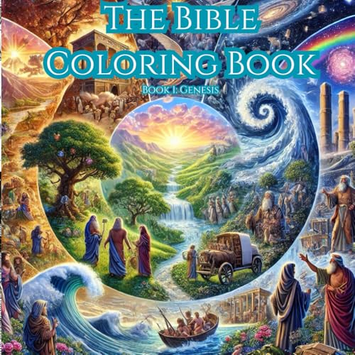 The Bible Coloring Book: Book 1: Genesis