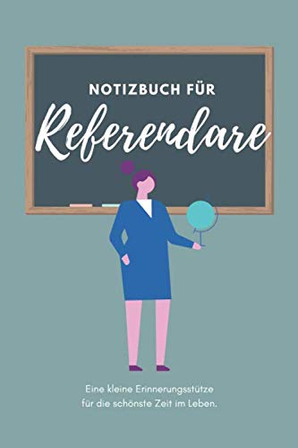 Notizbuch für Referendare angehende Lehrer & Lehrerinnen, Punktraster 120 Seiten: Das ideale Geschenk für Referendariat / Vorbereitungsdienst von Independently published