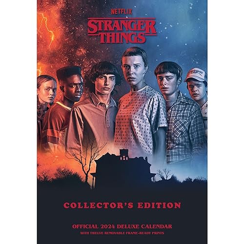 Stranger Things 2024 Special Edition Calendar, Official Product: With Detachable Artwork For Framing von Danilo
