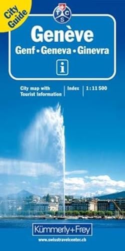 Genève City Map TCS: 1:11500 incl. City Guide + Index (Kümmerly+Frey City Maps) von Kümmerly+Frey