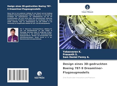 Design eines 3D-gedruckten Boeing 787-9 Dreamliner-Flugzeugmodells: Eine Studie über Innovation und Präzision von Verlag Unser Wissen
