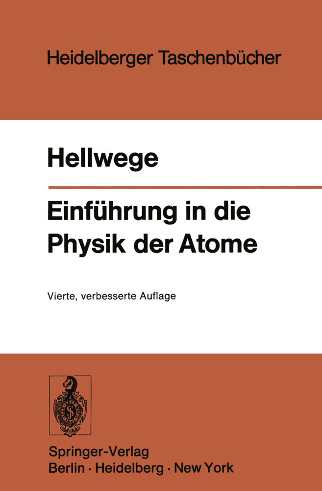 Einführung in die Physik der Atome von Springer Berlin Heidelberg