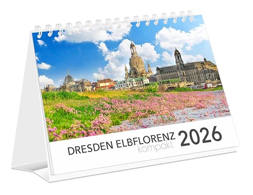 Kalender Dresden Elbflorenz kompakt 2026: | 21 x 15 cm | weißes Kalendarium Kalender Dresden Elbflorenz kompakt 2026: | 21 x 15 cm | weißes Kalendarium von K4Verlag