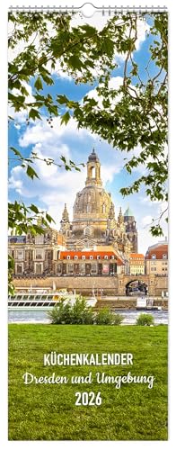 Küchenkalender Dresden und Umgebung 2026: | 15 x 40 cm | weißes Kalendarium Küchenkalender Dresden und Umgebung 2026: | 15 x 40 cm | weißes Kalendarium von K4Verlag