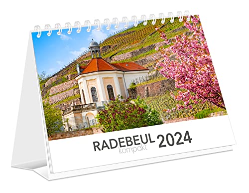 Radebeul kompakt 2024 | 21 x 15 cm | weißes Kalendarium von K4Verlag