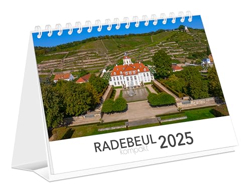 Radebeul kompakt 2025: | 21 x 15 cm | weißes Kalendarium von K4Verlag