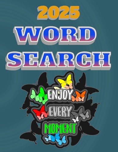 Inspirational 2025 Word Search for Adults, Teens & Seniors | Large Print Puzzle Book | Keep the Brain Active & Mind Relaxed with Positive, Uplifting & Good Vibe Word challenge von Independently published
