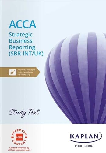 STRATEGIC BUSINESS REPORTING - STUDY TEXT