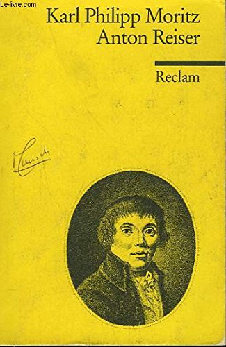 Anton Reiser von RECLAM / UNIVERSAL-BIBLIOTHEK