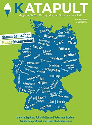 KATAPULT Magazin Ausgabe 26: Namen deutscher Hundefriseursalons von KATAPULT Verlag