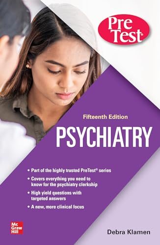 Psychiatry PreTest Self-Assessment And Review, 15th Edition von McGraw-Hill Education