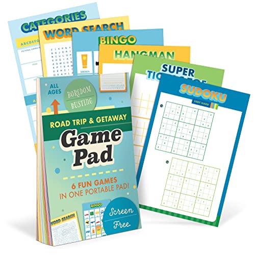 KNOCK KNOCK ROADTRIP GAME PAD KNOCK KNOCK ROADTRIP GAME PAD