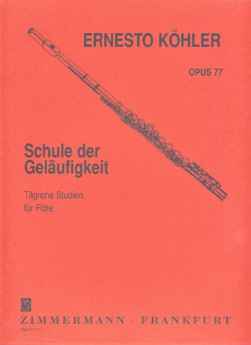KOHLER E. - Estudios Diarios Op.77 para Flauta