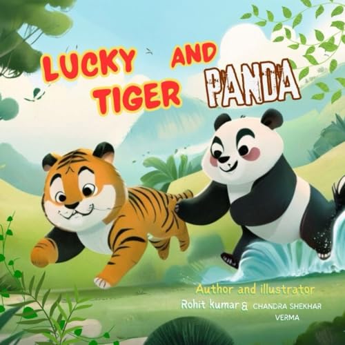 Lucky Tiger and the Three Pandas: A Funny Rhyming Story Book for Kids, 3–7 ages