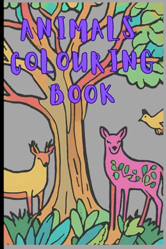 30 ANIMALS COLOURING BOOK: Color fun animals like lions, elephants, and birds! This book lets your kids be creative and use bright colors to bring your favorite animals to life von Independently published