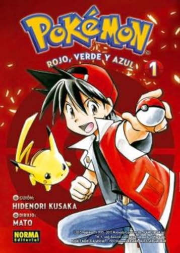 POKEMON 01. ROJO, VERDE Y AZUL 1 (NUEVO PVP) von NORMA EDITORIAL, S.A.