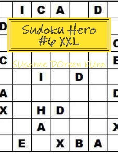 Sudoku Hero #6 XXL - 300 Buchstaben-Sudokus