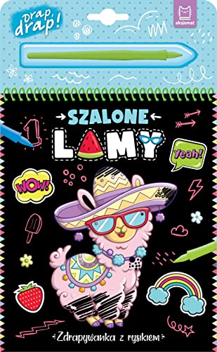 Szalone lamy. Zdrapywanka z rysikiem von Aksjomat