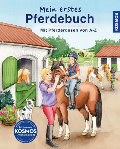 Mein erstes Pferdebuch: Das perfekte Einsteigerbuch für Pferdefans! Hier erfahren sie alles über die geliebten Vierbeiner: Was sie fressen, wie man sie richtig pflegt und wie man reiten lernt.