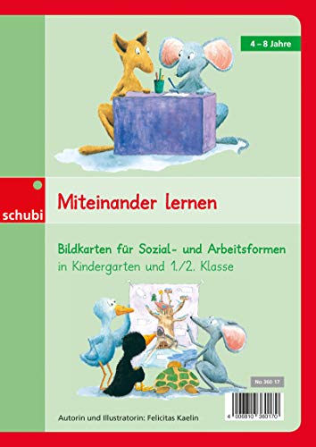 Miteinander lernen: Bildkarten für Sozial- und Arbeitsformen (Klassenkarten)
