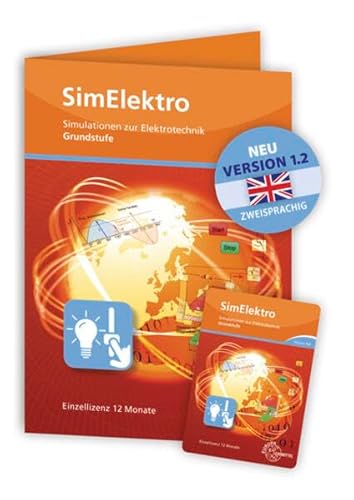 SimElektro - Grundstufe 1.2 Einzellizenz Freischaltcode auf Keycard: Simulation zur Elektrotechnik Grundstufe 1.2