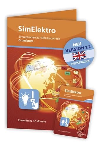 SimElektro - Grundstufe 1.2 Einzellizenz Freischaltcode auf Keycard: Simulation zur Elektrotechnik Grundstufe 1.2