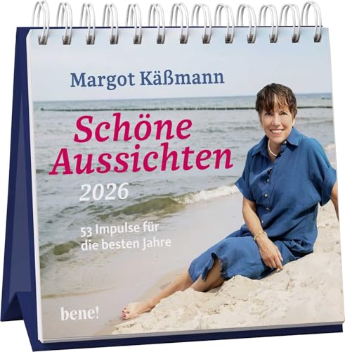 Wochenkalender 2026: Schöne Aussichten auf die besten Jahre: 53 Impulse für die besten Jahre | Tischkalender zum Aufstellen mit Texten der Bestseller-Autorin und Naturaufnahmen für jede Woche Wochenkalender 2026: Schöne Aussichten auf die besten Jahre: 53 Impulse für die besten Jahre | Tischkalender zum Aufstellen mit Texten der Bestseller-Autorin und Naturaufnahmen für jede Woche