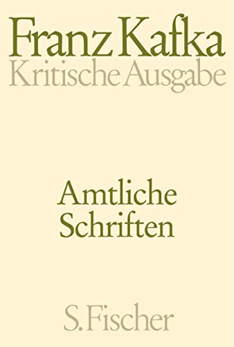 Amtliche Schriften von FISCHER, S.