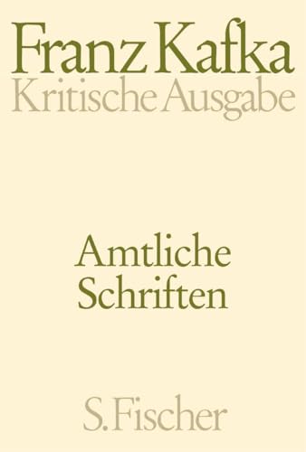 Amtliche Schriften von FISCHER, S.