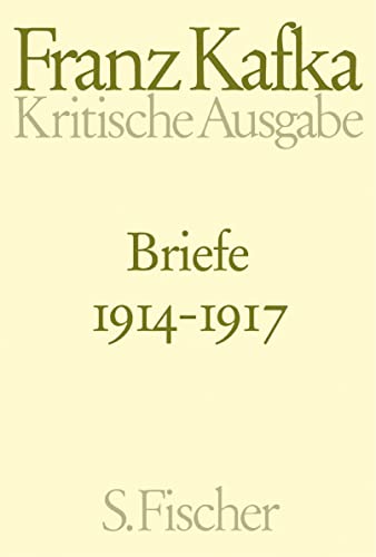 Briefe 1914-1917: Band 3 von S. FISCHER