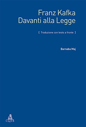 Davanti alla legge. Testo tedesco a fronte (Hy-Storytelling) von CLUEB