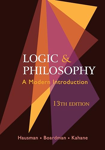 Logic and Philosophy: A Modern Introduction von Hackett Publishing Company, Inc.